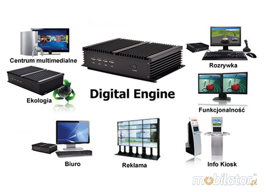 Przemysowy MiniPC mBOX-T3217UC4 i3
